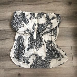 Off the shoulder beautiful design blouse